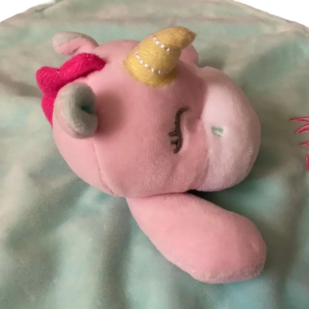 Baby Starter Unicorn Lovey Pink Dream A Little Dream Security Blanket Rattle